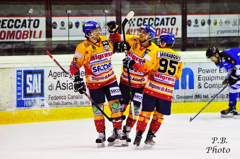 Hockey, l'Asiago blinda il quinto posto imponendosi sul Vipiteno - Sportvicentino.it