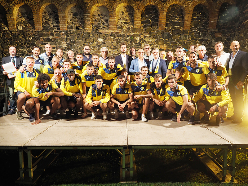 La prima squadra dell'Arzignano Valchiampo