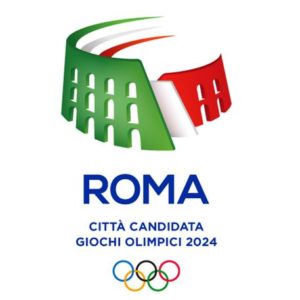 Il logo di Roma 2024 presentato qualche giorno fa