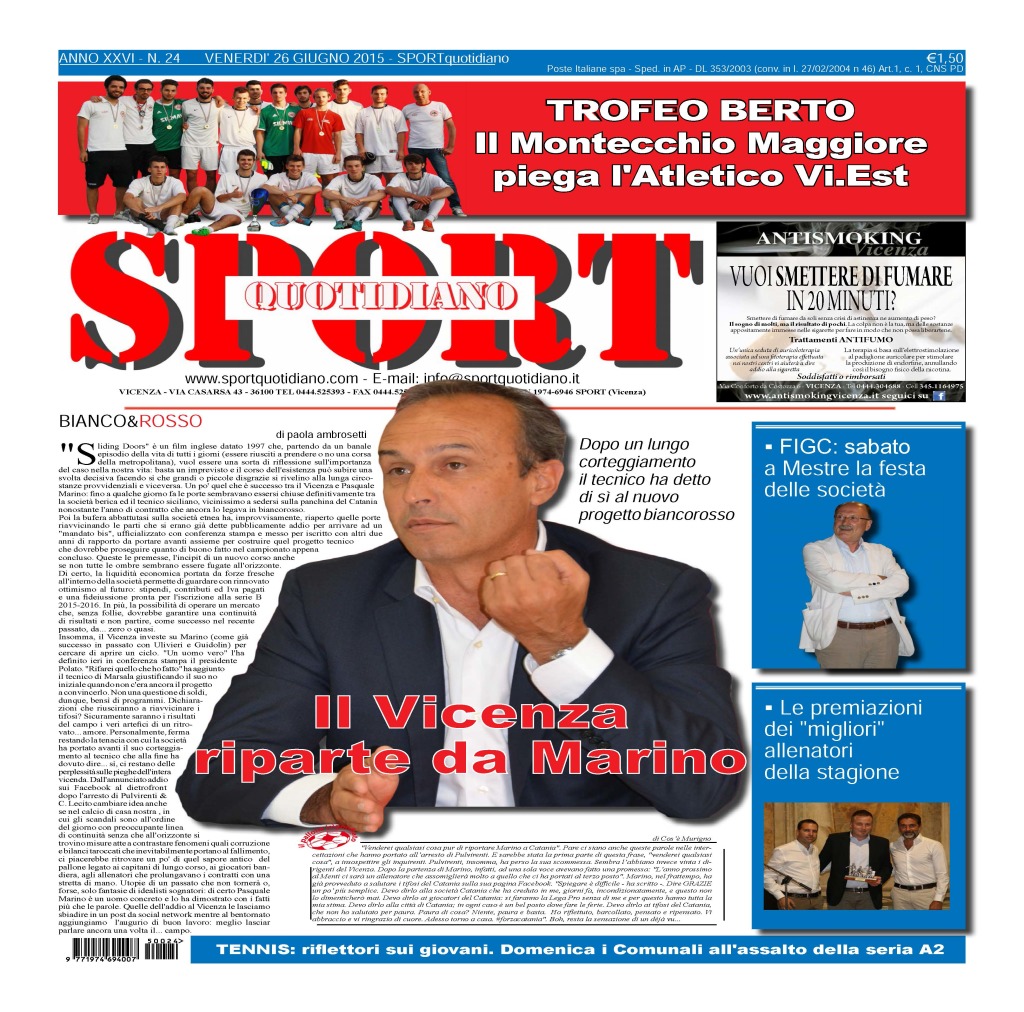 prima-pagina-sport-quotidiano-26-giugno-2015